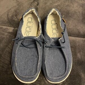 Hey Dude Kids Blue Slip-On Loafers